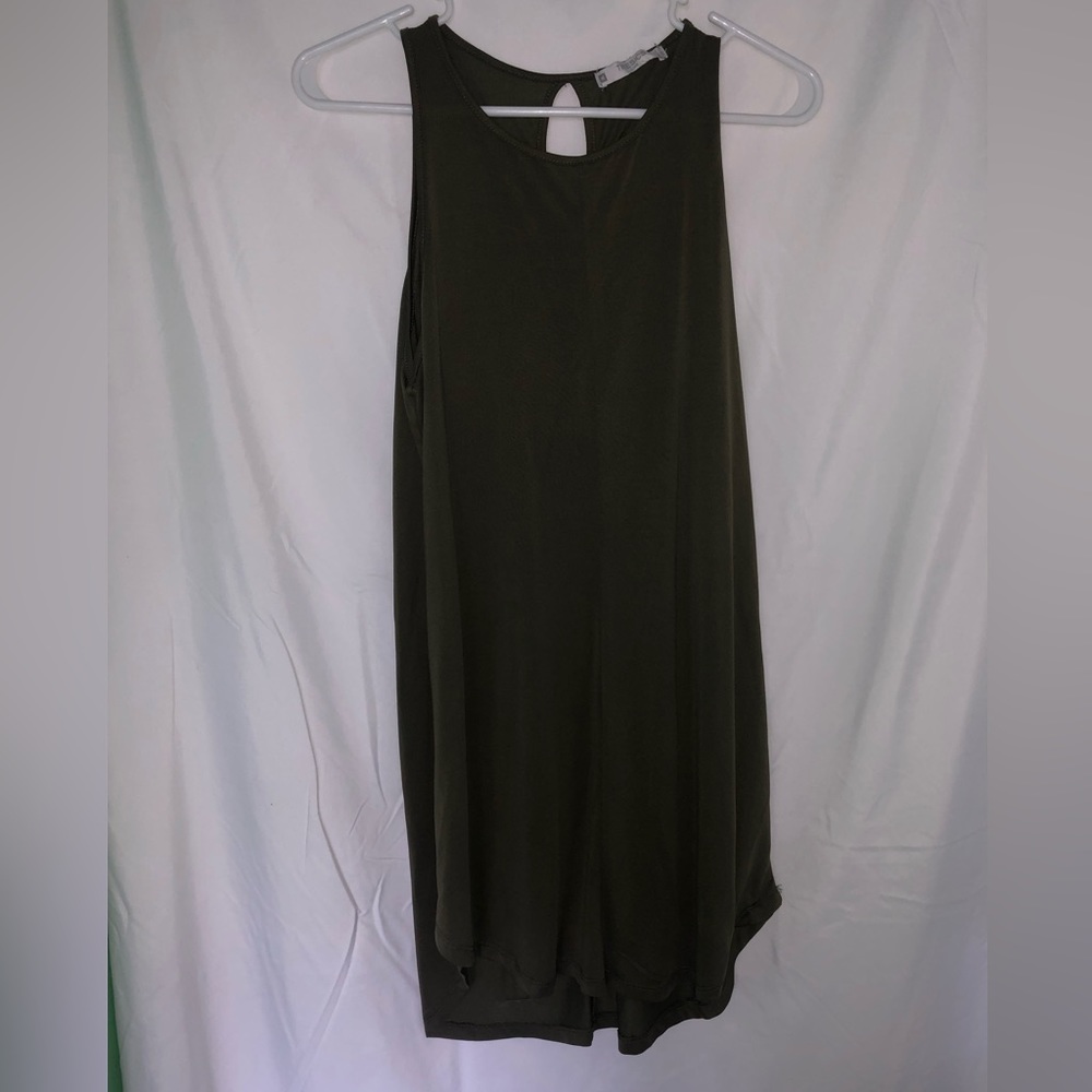 Brand new women’s olive green TRESICS brand dress size Medium